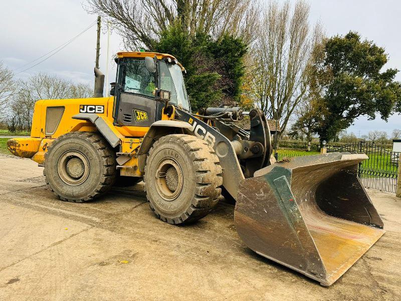 JCB 456EZX 4WD LOADING SHOVEL *YEAR 2011* C/W BUCKET 