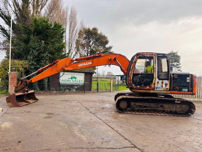 HITACHI EX100-5E TRACKED EXCAVATOR C/W QUICK HITCH & BUCKET 