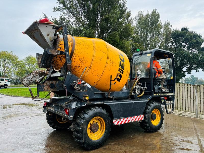 DIECI LH683 SWIVEL TIP CEMENT MIXER *YEAR 2013, 4452 HOURS* C/W 4 WHEEL STEER *VIDEO*