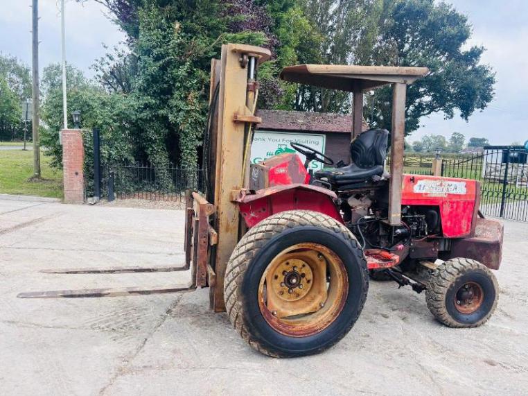 MASSEY FERGUSON MF1030 ROUGH TERRIAN FORK LIFT C/W SIDE SHIFT *VIDEO*