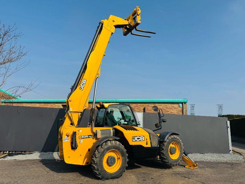 JCB 535-125 HIGH VIS TELEHANDLER *YEAR 2017*C/W PALLET TINES*VIDEO*