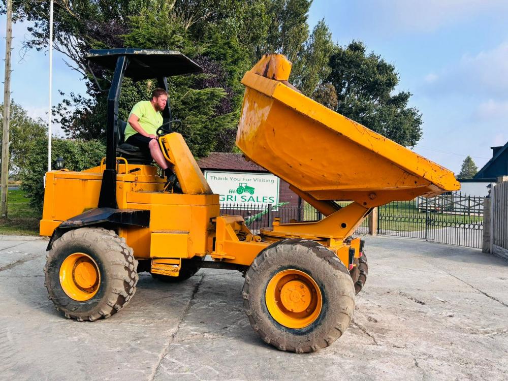 BARFORD SXR8000 SWIVEL TIP DUMPER C/W ROLE FRAME & CANOPY 