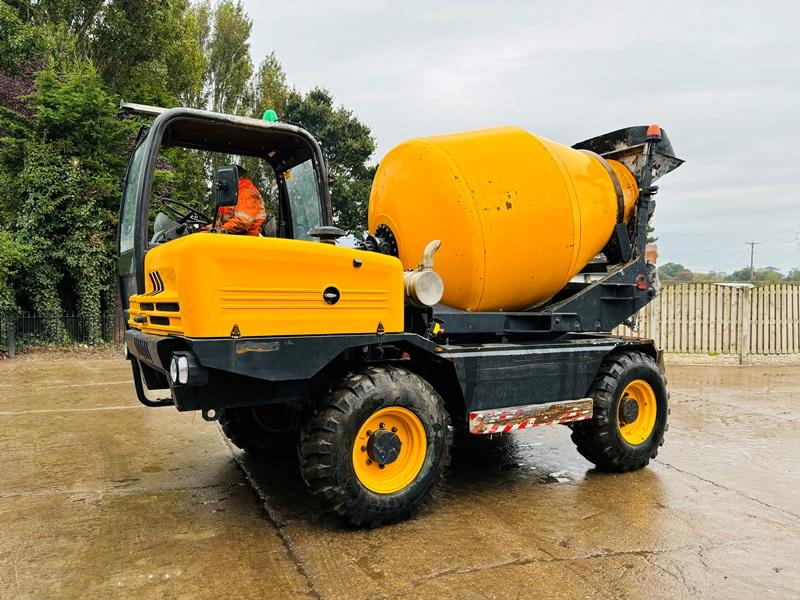 DIECI LH683 SWIVEL TIP CEMENT MIXER *YEAR 2013, 4447 HOURS* C/W 4 WHEEL STEER *VIDEO*