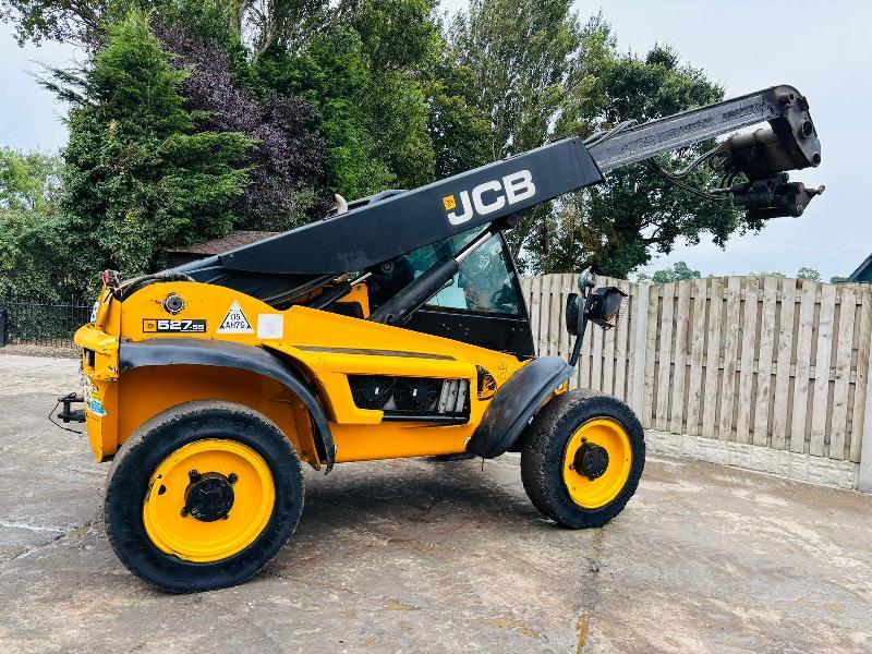 JCB 527-55 WASTE MASTER 4WD TELEHANDLER *YEAR 2013* C/W SOLID TYRES *VIDEO*