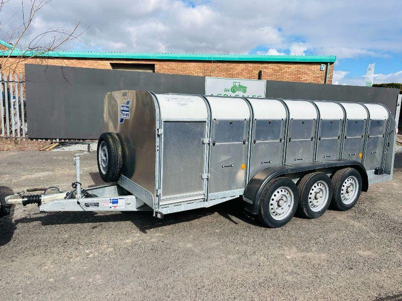 UNUSED IFOR WILLIAMS 14X4 LIVESTOCK TRAILER *YEAR 2021*VIDEO*