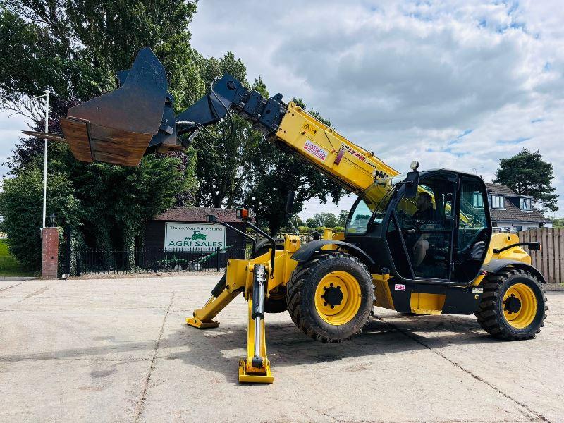 NEW HOLLAND NH17M 4WD TELEHANDLER *5400 HOURS* C/W BUCKET & TINES *VIDEO*