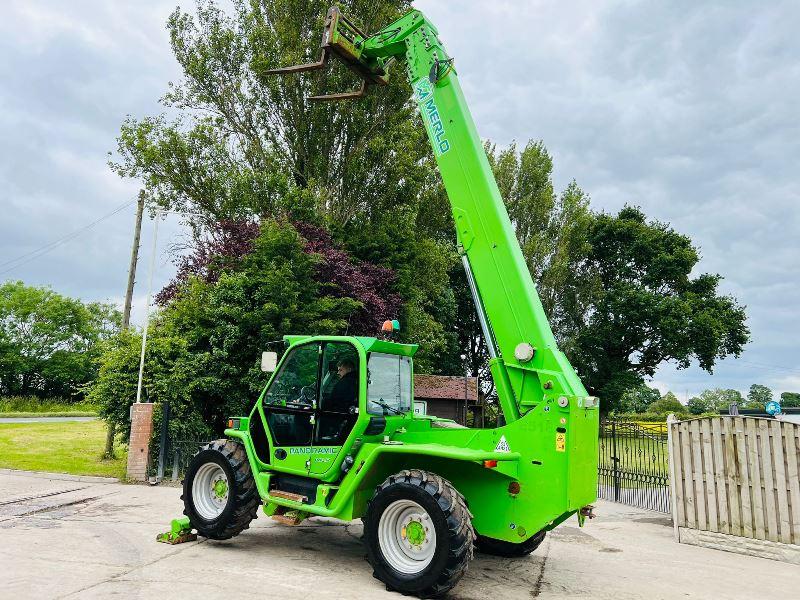 MERLO P40.17 4WD TELEHANDLER * YEAR 2015 , 17 METER* C/W PALLET TINES *VIDEO*