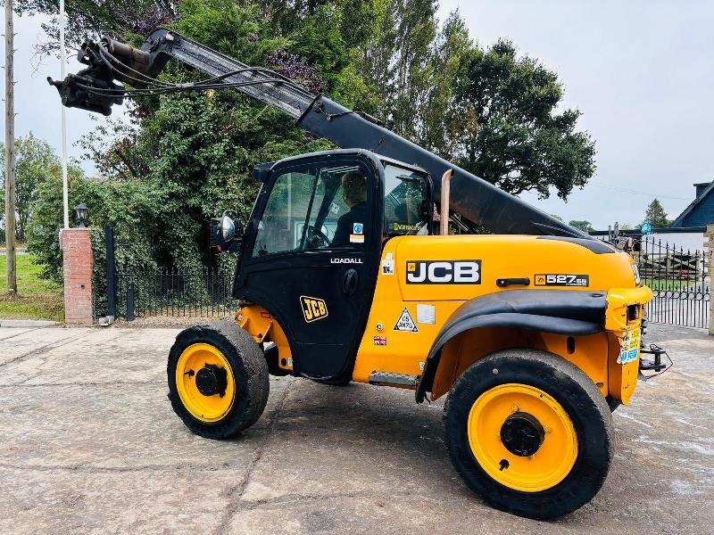 JCB 527-55 WASTE MASTER 4WD TELEHANDLER *YEAR 2013* C/W SOLID TYRES *VIDEO*