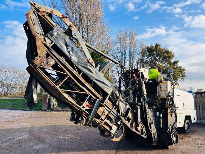 WIRTGEN W600DC ASHPELT PAVER C/W CONVAYOR BELT SYSTEM 