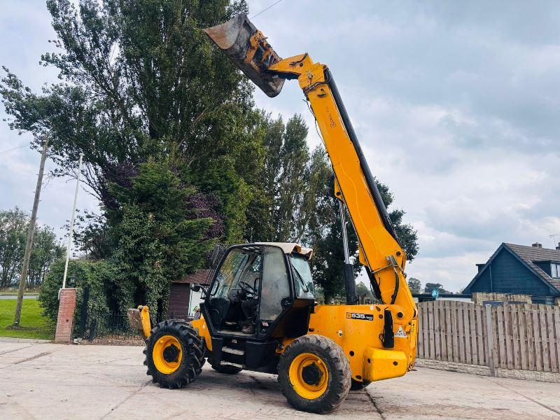 JCB 535-140HI-VIZ 4WD TELEHANDLER *14 METER REACH,  YEAR 2015* C/W BUCKET *VIDEO*