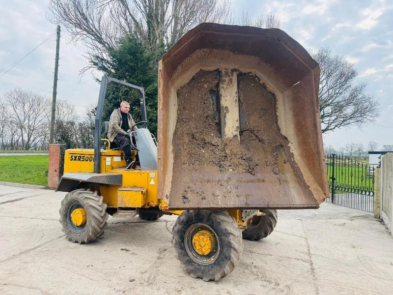 BARFORD SXR5000 SWIVEL TIP DUMPER*VIDEO*