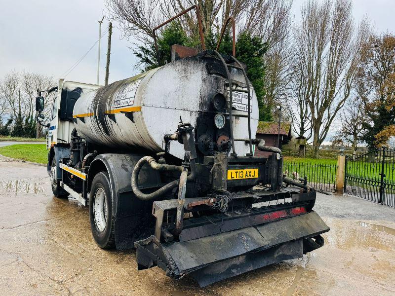 DAF CF65 4X2 SPECIALIST LORRY C/W TAR TANKER & AIR SPRAY BAR *VIDEO*