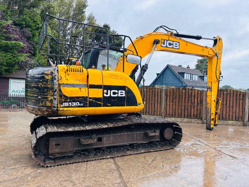 JCB JS130LC TRACKED EXCAVATOR * YEAR 2011 * VIDEO* 