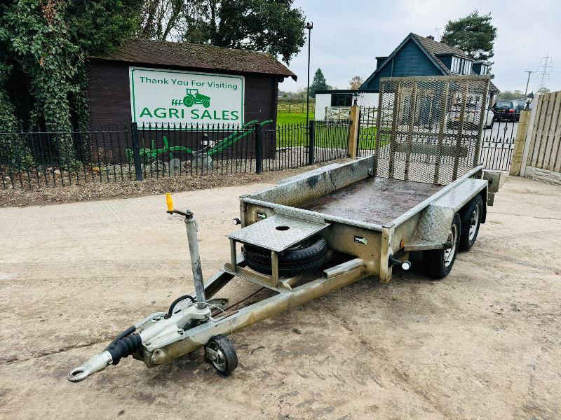 KNOTT TWIN AXLE PLANT TRAILER C/W LOADING RAMP *SPARES & REPAIRS*