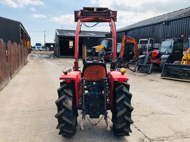 SHIBAURA 4WD TRACTOR C/W FRONT LOADER AND BUCKET