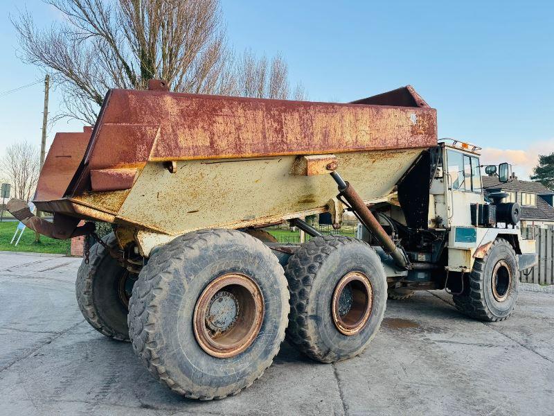 TEREX TR25 6X6 ARTICULATED DUMP TRUCK *VIDEO*