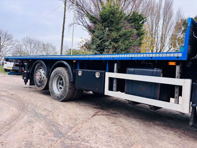 SCANIA R480 8X4 REAR LIFT LORRY *CRANE NOT INCLUDED* C/W SLIDING REAR BODY