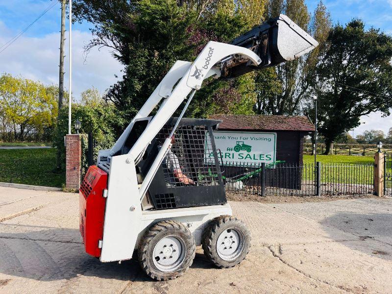 BOBCAT 543 SKIDSTEER *3770 HOURS* C/W BUCKET *VIDEO*