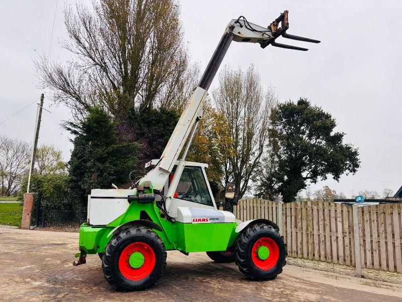 CLAAS 4WD TELEHANDLER *AG SPEC* C/W PICK UP HITCH 