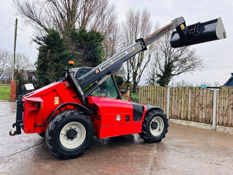 MASSEY FERGUSON 8925 4WD TELEHANDLER *AG-SPEC* C/W BUCKET *VIDEO*