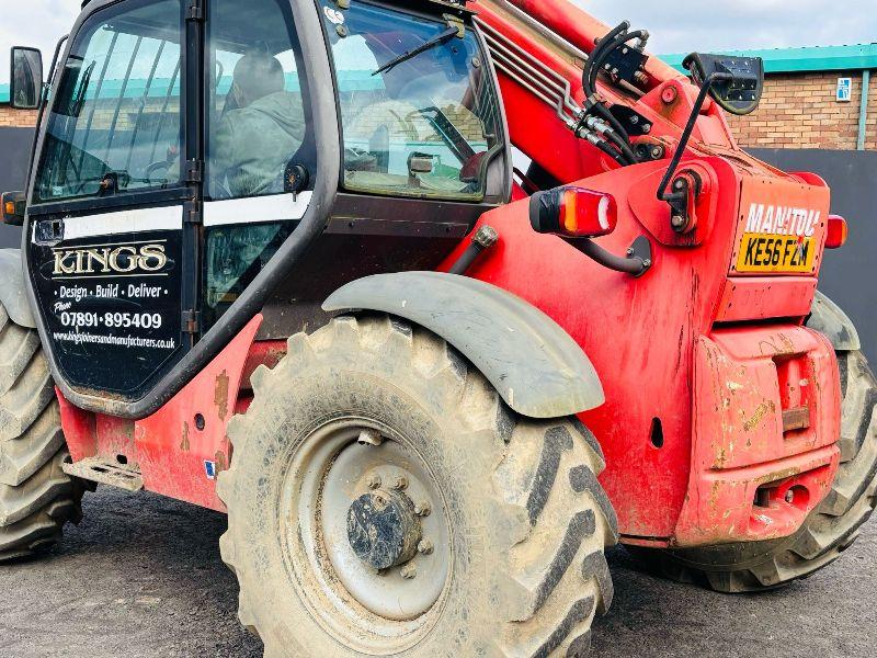 MANITOU MT932 4WD TELEHANDLER *READING 3627 HOURS*C/W PALLET TINES*VIDEO*