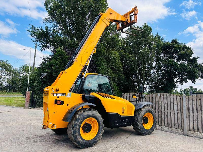 JCB 535-95 4WD TELEHANDLER *YEAR 2020, ONLY1673 HOURS* C/W PALLET TINES *VIDEO*