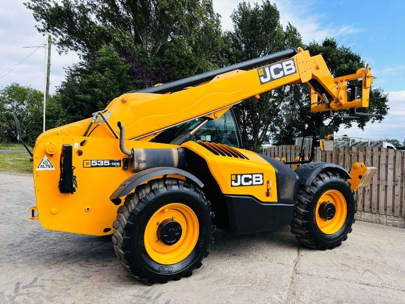 JCB 535-125 4WD TELEHANDLER *YEAR 2015, 12.5 METER REACH* C/W TINES *TINES*