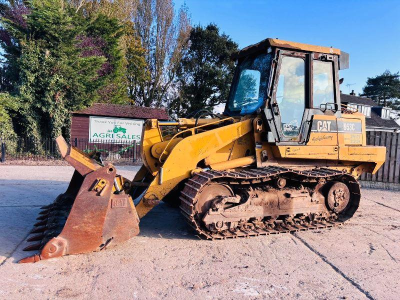 CATERPILLAR 953C DROTT C/W THREE IN ONE BUCKET *VIDEO*