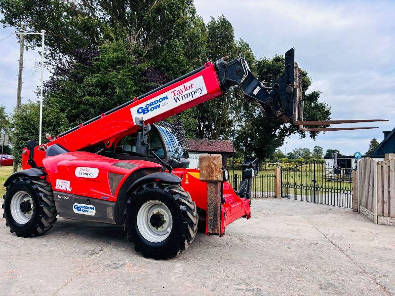 MANITOU MT1440 4WD TELEHANDLER *YEAR, 2019, 14 METER* C/W TINES *VIDEO*