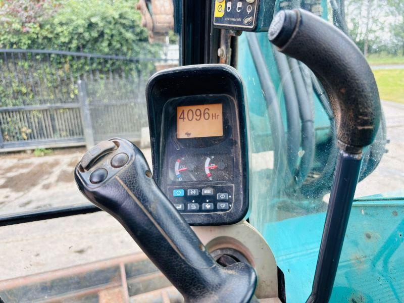 KOBELCO SK85MSR TRACKED EXCAVATOR *YEAR 2015, 4096 HOURS* C/W QUICK HITCH *VIDEO*