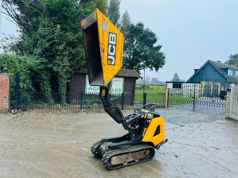 JCB HTD05 HIGH TIP PEDESTRIAN TRACKED DUMPER *YEAR 2019* VIDEO *