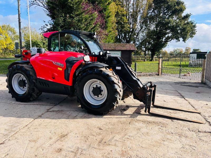 MANITOU MLT630 4WD TELEHANDLER *YEAR 2021, AG-SPEC* C/W PICK UP HITCH *VIDEO*