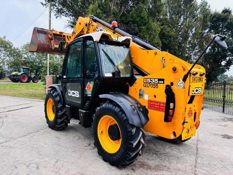 JCB 535-95 4WD TELEHANDLER *YEAR 2013* C/W BUCKET *VIDEO*