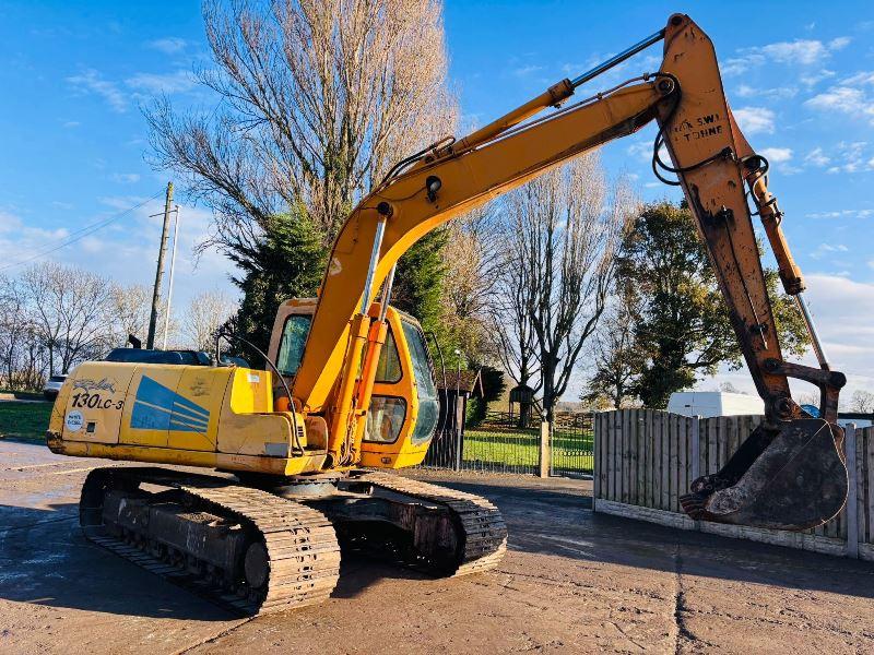 HYUNDAI ROBEX 130LC-3 TRACKED EXCAVATOR C/W BUCKET 