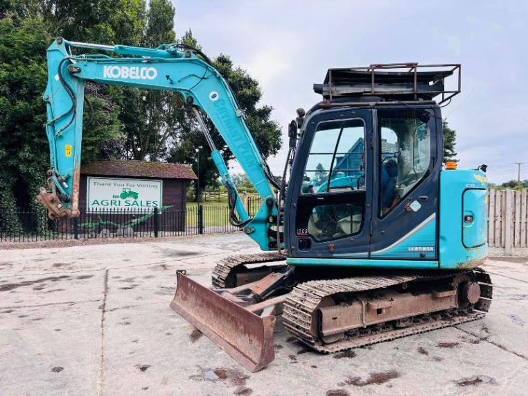 KOBELCO SK85MSR TRACKED EXCAVATOR *YEAR 2015, 4096 HOURS* C/W QUICK HITCH *VIDEO*