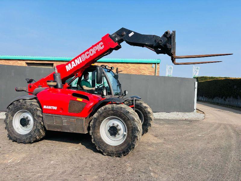 MANITOU MLT 634 120 *YEAR 2013* AG SPEC*TURBO ENGINE*C/W PALLET TINES*VIDEO*