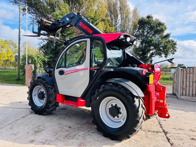 MANITOU MLT630 4WD TELEHANDLER *YEAR 2021, AG-SPEC* C/W PICK UP HITCH *VIDEO*