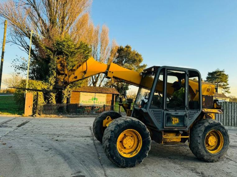 JCB 527-67 4WD TELEHANDLER *AG-SPEC* C/W PICK UP HITCH *VIDEO*