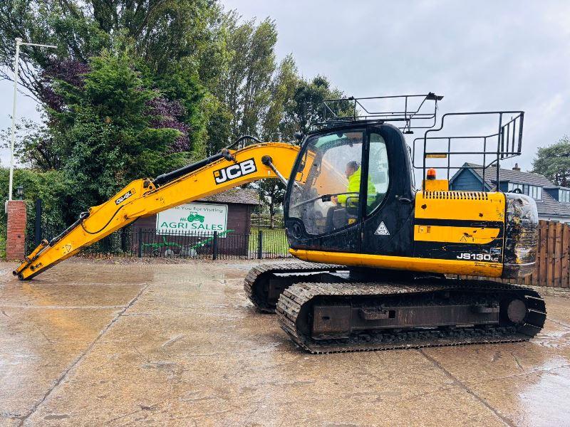 JCB JS130LC TRACKED EXCAVATOR * YEAR 2011 * VIDEO* 