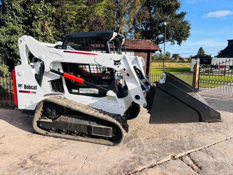 BOBCAT T590 TRACKED SKIDSTEER *YEAR 2019, 2871 HOURS* C/W BUCKET *VIDEO*