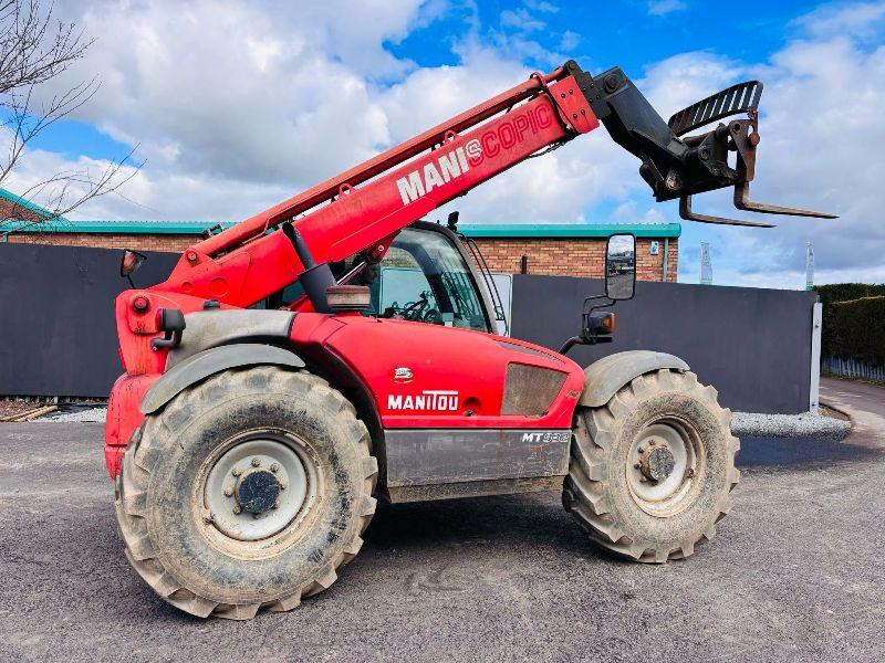 MANITOU MT932 4WD TELEHANDLER *READING 3627 HOURS*C/W PALLET TINES*VIDEO*