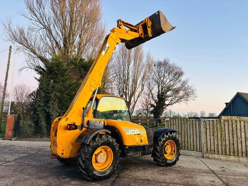 JCB 530-70 4WD TELEHANDLER C/W BUCKET & PALLET TINES *VIDEO*