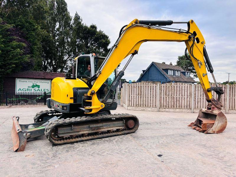 WACKER NEUSON ET90 EXCAVATOR *YEAR 2018, ONLY 3224 HOURS* C/W QUICK HITCH *VIDEO*