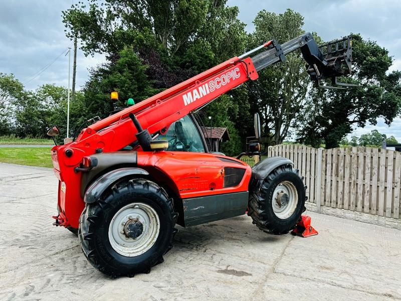 MANITOU MT1030 4WD TELEHANDLER *10 METER REACH* C/W PALLET TINES *VIDEO*