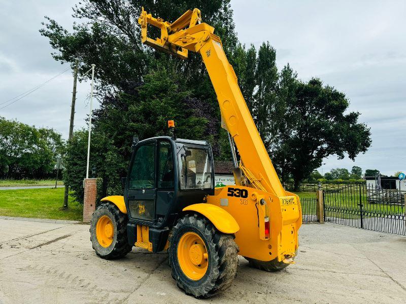 JCB 530-70 FARM SPECIAL TURBO 4WD TELEHANDLER *INTERMITTEN DRIVE FAULT* 