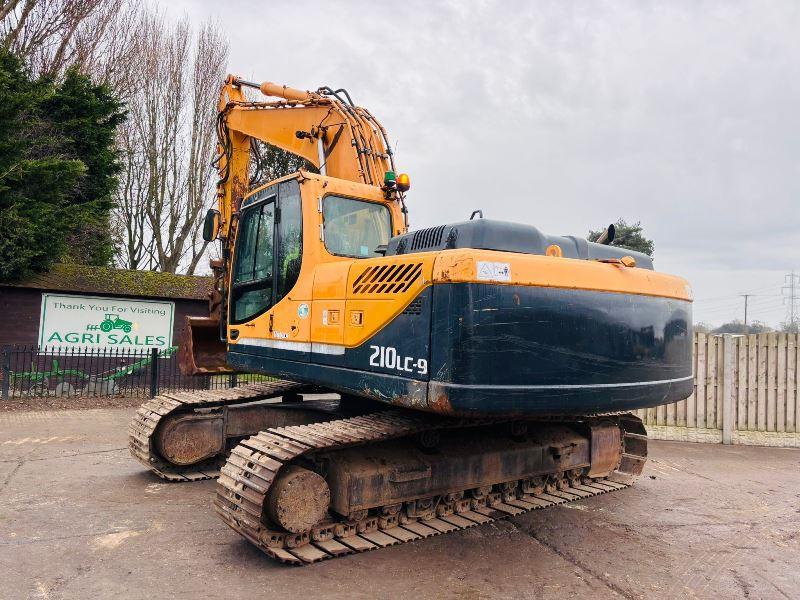 HYUNDAI ROBEX 210LC TRACKED EXCAVATOR *YEAR 2013* C/W QUICK HITCH *VIDEO*