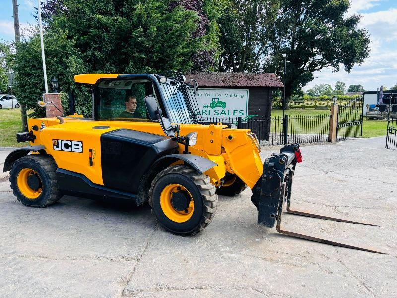 JCB 525-60 4WD TELEHANDLER *YEAR 2018, ONLY 3890 HOURS* C/W PALLET TINES *VIDEO*