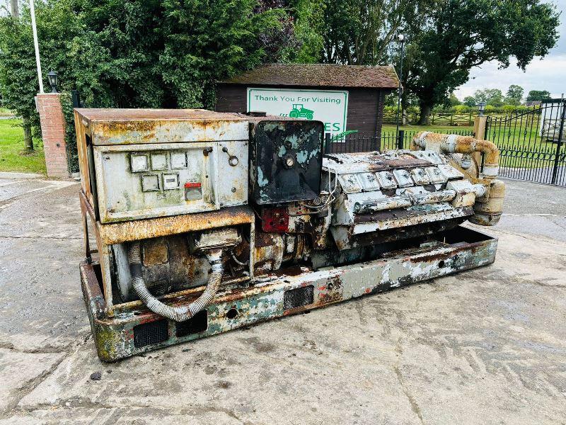 140 KVA DIESEL GENERATOR C/W DEUTZ ENGINE 