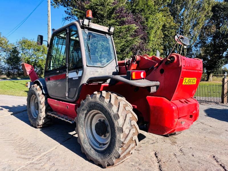 MANITOU MT1740 4WD TELEHANDLER *17 METER REACH* C/W PALLET TINES *VIDEO*