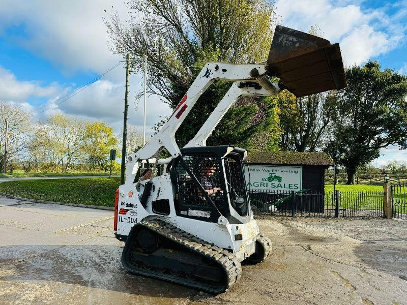 BOBCAT T650 TRACKED SKIDSTEER HIGH LIFT *YEAR 2017, 4838 HOURS* C/W BUCKET *VIDEO*